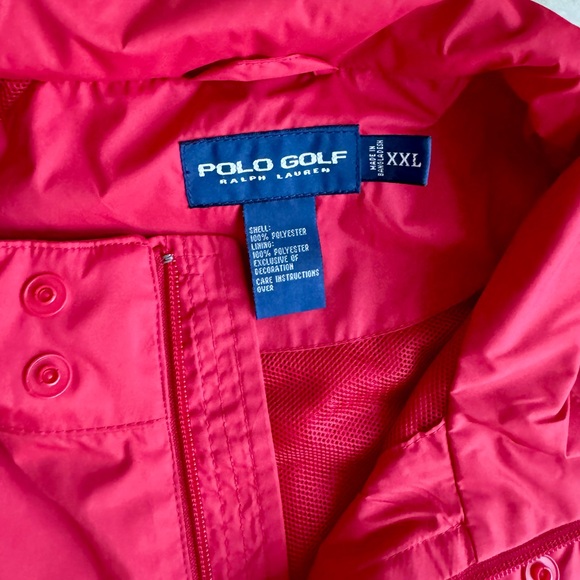 POLO GOLF The Greenbrier Classic Short Sleeve Windbreaker Shirt Jacket Pullover - Picture 5 of 10